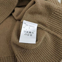 MHL. 595-3263504 WASHABLE DRY WOOL サイズ2 ウール セーター ニット 23AW ブラウン レディース エムエイチエル【中古】4-0409T♪