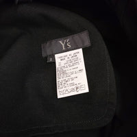 Y's YR-T97-064 ラップデザイン ヨウジヤマモト サイズ2 サルエルパンツ ブラック レディース ワイズ/Yohji【中古】4-0602M♪