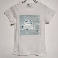 Y-3 GET LOOSE プリントT 半袖Ｔシャツ カットソー ホワイト レディース ワイスリー/Yohji【中古】4-0515S∞