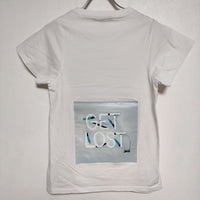 Y-3 GET LOOSE プリントT 半袖Ｔシャツ カットソー ホワイト レディース ワイスリー/Yohji【中古】4-0515S∞