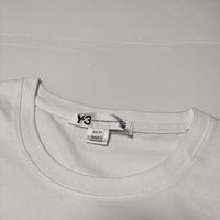Y-3 GET LOOSE プリントT 半袖Ｔシャツ カットソー ホワイト レディース ワイスリー/Yohji【中古】4-0515S∞