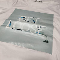 Y-3 GET LOOSE プリントT 半袖Ｔシャツ カットソー ホワイト レディース ワイスリー/Yohji【中古】4-0515S∞
