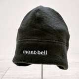 mont-bell フリース ロゴ サイズM/L 57cm～61cm 帽子 その他帽子 ブラック レディース モンベル【中古】4-1118T◎