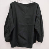 BEAUTY&YOUTH UNITED ARROWS 1621-267-1550 プルオーバー ブラウス シャツ ブラック レディース ビューティアンドユース【中古】4-0508M♪