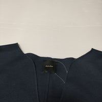 Spick and Span キーネックプルオーバー 長袖Ｔシャツ カットソー ロンＴ ネイビー レディース スピックアンドスパン【中古】4-0515M∞