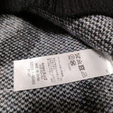 marimekko UNIKKO ウニッコ柄 ウール ノースリーブニット タートル ベスト ブルー ブラック レディース マリメッコ【中古】4-1130T∞