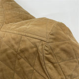 BURBERRY LONDON コーデュロイキルティング ノバチェック 中綿 ジャケット ベージュ レディース バーバリーロンドン【中古】4-0908T∞