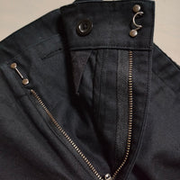 MHL. ORGANIC COTTON GABARDINE 595-3243501 サイズ0 チノパンツ 2023 ブラック レディース エムエイチエル【中古】4-0606G△