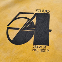 STUDIO 54 アローズ別注 LOGO SWT 加工 トレーナー サイズL スウェット イエロー メンズ スタジオフィフティーフォー【中古】4-0513M△