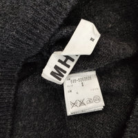 MHL. ハイネック 595-5263505 サイズ2 セーター ニット チャコールグレー レディース エムエイチエル【中古】4-1110T♪