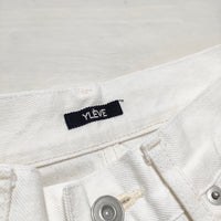 YLEVE 168-0140517 13.5ozDENIM TAPERED サイズ1 デニムパンツ キナリ レディース イレーヴ【中古】4-0606G△