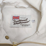 Traditional Weatherwear ELGIN LONG L241FPFCO0301E 定価44000円 コート 24SS ホワイト トラディショナルウェザーウェア【中古】4-0423M♪