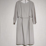 BEAUTY&YOUTH UNITED ARROWS ツイルタック オケージョン ドレス ワンピース ベージュ レディース ビューティアンドユース【中古】4-0509M∞