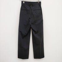 AURALEE/Ron Herman 別注 EXCLUSIVE SUPER FINE WOOL COTTON TWILL PANTS A24SP08RH パンツ 24SS 黒 オーラリー/ロンハーマン【中古】4-0423M♪