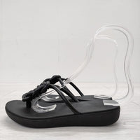 FitFlop UK3 US5 EU36 サンダル ブラック レディース フィットフロップ【中古】4-0610S◎