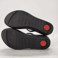 FitFlop UK3 US5 EU36 サンダル ブラック レディース フィットフロップ【中古】4-0610S◎