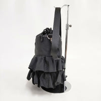 OUTDOOR PRODUCTS/FREAK'S STORE 別注 フリル ポーチ ショルダーバッグ ブラック レディース アウトドアプロダクツ/フリークスストア【中古】5-0423G∞