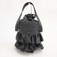 OUTDOOR PRODUCTS/FREAK'S STORE 別注 フリル ポーチ ショルダーバッグ ブラック レディース アウトドアプロダクツ/フリークスストア【中古】5-0423G∞