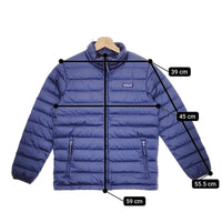 patagonia キッズL ボーイズダウンセーター STY68245 ダウンジャケット ネイビー レディース パタゴニア【中古】4-1105A♪