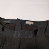 MARGARET HOWELL 578-2132009 LIGHT LINEN タック ロングスカート 22SS ブラック レディース マーガレットハウエル【中古】4-0511M∞