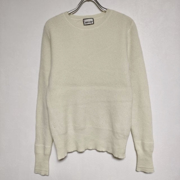 humoresque cashmere thermal JA0203 定価96800円 カシミヤ セーター ニット アイボリー レディース ユーモレスク【中古】4-1028T∞