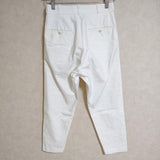 YAECA CHINO CLOTH PANTS WIDE TAPERED 60643 サイズ28 チノパンツ オフホワイト レディース ヤエカ【中古】4-0521G△