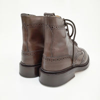 Tricker's MALTON カントリーブーツ ウイングチップ UK3.5‐4 L2508 ブーツ ブラウン レディース トリッカーズ【中古】4-1128T◎