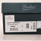 Paraboot/45R/45rpm 定価35200円 サイズ4 牛革 デッキシューズ ネイビー レディース パラブーツ/フォーティーファイブアールピーエム【中古】4-0523G◎