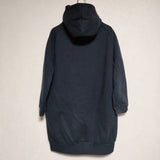 Traditional Weatherwear RAGLAN LONG HOODY 裏毛 パーカー ネイビー レディース トラディショナルウェザーウェア【中古】4-0922T∞