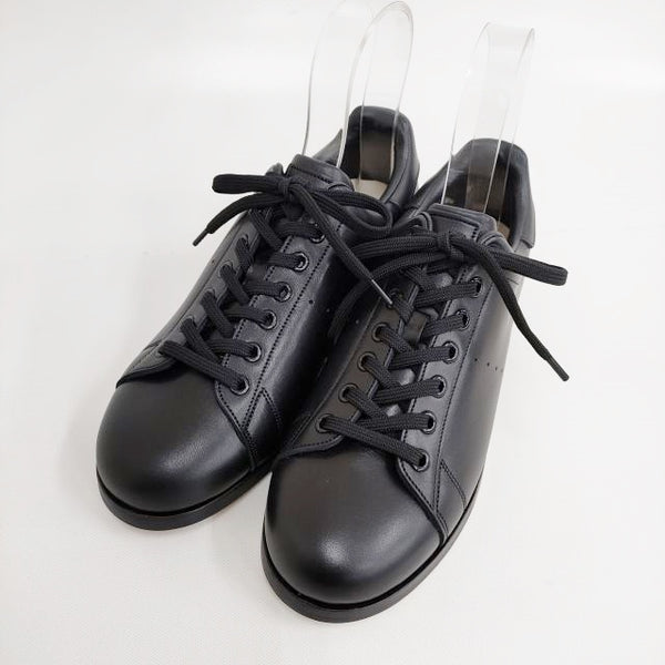 foot the coacher 新品 NON-SPORTY SNEAKERS 7 1/2 定価59400円 シューズ・靴 ブラック メンズ フットザコーチャー【中古】4-0516G◎