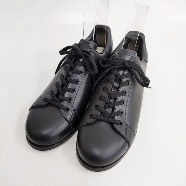 foot the coacher 新品 NON-SPORTY SNEAKERS 9 定価59400円 シューズ・靴 ブラック メンズ フットザコーチャー【中古】4-0516G◎