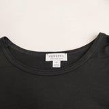 SUNSPEL WTSH0033 ロングスリーブクラシックTシャツ 定価15950円 長袖 カットソー ロンＴ ブラック レディース サンスペル【中古】4-0428M♪