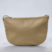 A.P.C. SAC MAELYS ポシェット レザー 牛革 ショルダーバッグ イエロー レディース アーペーセー【中古】4-0903G◎