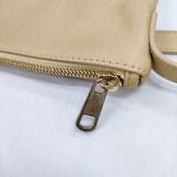 A.P.C. SAC MAELYS ポシェット レザー 牛革 ショルダーバッグ イエロー レディース アーペーセー【中古】4-0903G◎