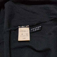 JURGEN LEHL J0103UB401 カシミヤ混 刺繍 サイズM チュニック ブラック レディース ヨーガンレール【中古】4-0529M△