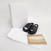 PETROSOLAUM 81135-PO Wrap 1 Piece Sandal 定価61600円 サイズ37 レザー サンダル 24SS ブラック レディース ペテロオラウム【中古】4-0503S♪