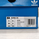 adidas SAMBA OG サンバ IE3438 サイズ24cm スニーカー ブラック レディース アディダス【中古】4-0610G◎