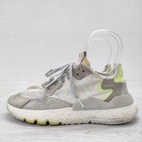 adidas BOOST NITE JOGGER 24cm スニーカー ベージュ キミドリ レディース アディダス【中古】4-0620G◎