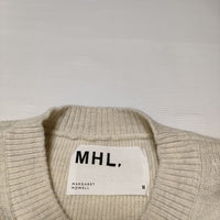 MHL. 595-7263507 ウール セーター ニット ベージュ レディース エムエイチエル【中古】4-1114T∞