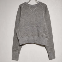 SEEALL yak terry kimono sweat 定価31900円 トレーナー 裏毛 スウェット 23AW グレー レディース シーオール【中古】4-1114T∞