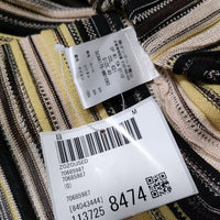 Missoni 新品未使用 ニット ドレス 定価115500円 ウールレーヨン ワンピース ブラック ベージュ レディース ミッソーニ【中古】4-0706S∞