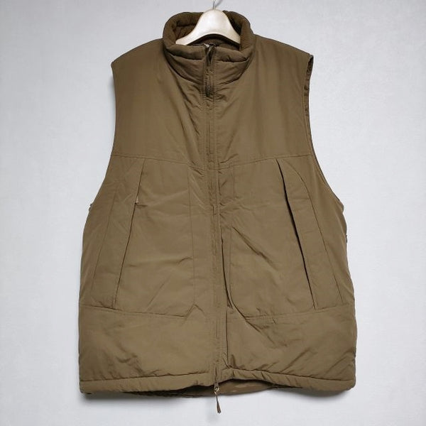 FREAK'S STORE 中綿 PRIMALOFT VEST プリマロフト ベスト ベージュ メンズ フリークスストア【中古】4-1111T∞