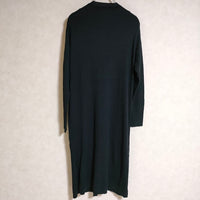 coen 新品 リブアミロングカーディガン サイズF カーディガン ブラック レディース コーエン【中古】4-1001T△