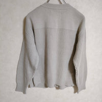 MHL. ROUGH COTTON CARDIGAN 595-0264501 サイズ2 カーディガン 2020AW グレージュ レディース エムエイチエル【中古】4-1001T△