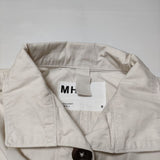 MHL. 595-0125503 COMPACT COTTON POPLIN シャツ ジャケット 2019 オフホワイト レディース エムエイチエル【中古】4-0611M∞