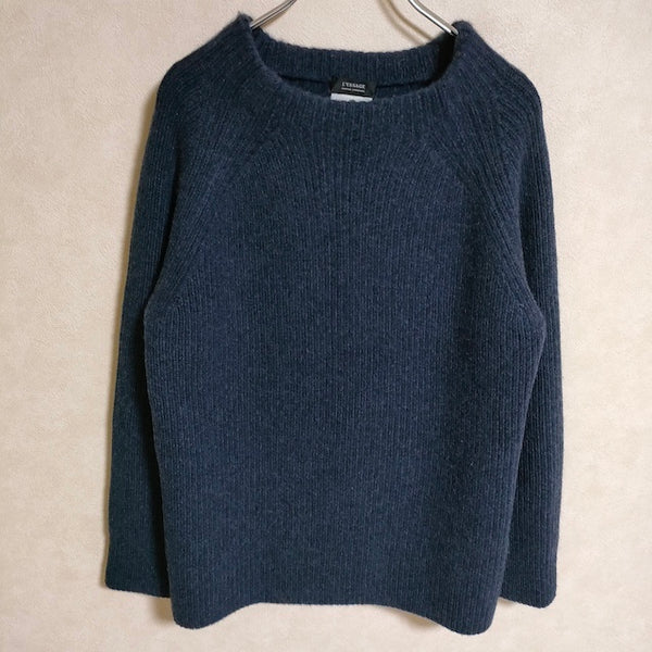 JOURNAL STANDARD L'essage カシミヤ TODD&DUNCAN  ニット ネイビー レディース ジャーナルスタンダードレサージュ【中古】4-1001T△