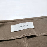 TODAYFUL Centerpress Torenka Pants 11920709 トレンカ サイズ38 パンツ ベージュ レディース トゥデイフル【中古】4-0705G△