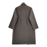 evam eva angora robe coat E173T157 アンゴラ ローブ コート ロング カーディガン チャコールグレー レディース エヴァムエヴァ【中古】4-1218T∞