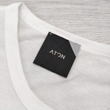 ATON コットンTシャツ カットソー サイズ06 半袖Ｔシャツ カットソー ホワイト メンズ エイトン【中古】4-0801S◎
