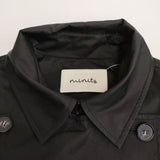 MINITZ 24SS AP STUDIO別注 エフォートレストレンチコート 定価89100円 サイズ36 トレンチコート ブラック レディース ミニッツ【中古】4-0512M♪